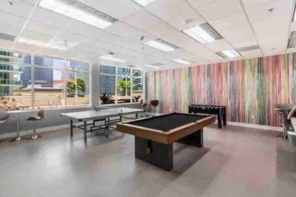 Spacious 36Th Flr 1 Bd 1 Bt • Brickell • Bay View Miami Exterior foto