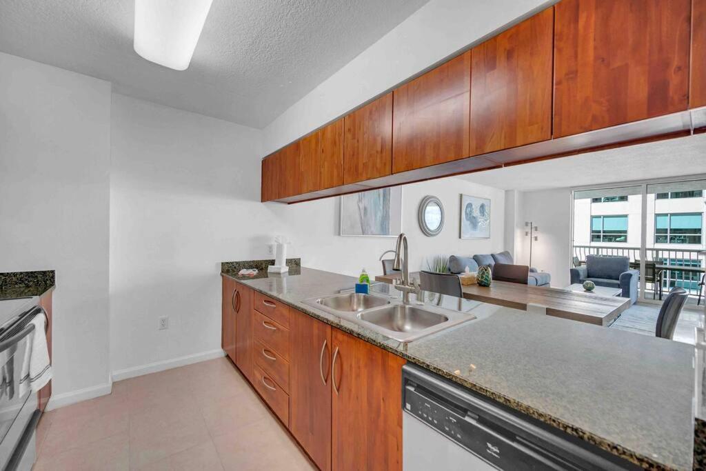 Spacious 36Th Flr 1 Bd 1 Bt • Brickell • Bay View Miami Exterior foto